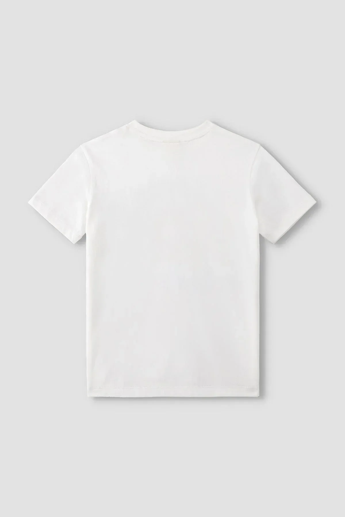 PEN PALS ILLUSTRATION T-SHIRT FOR BOYS - EGRET - Image 2