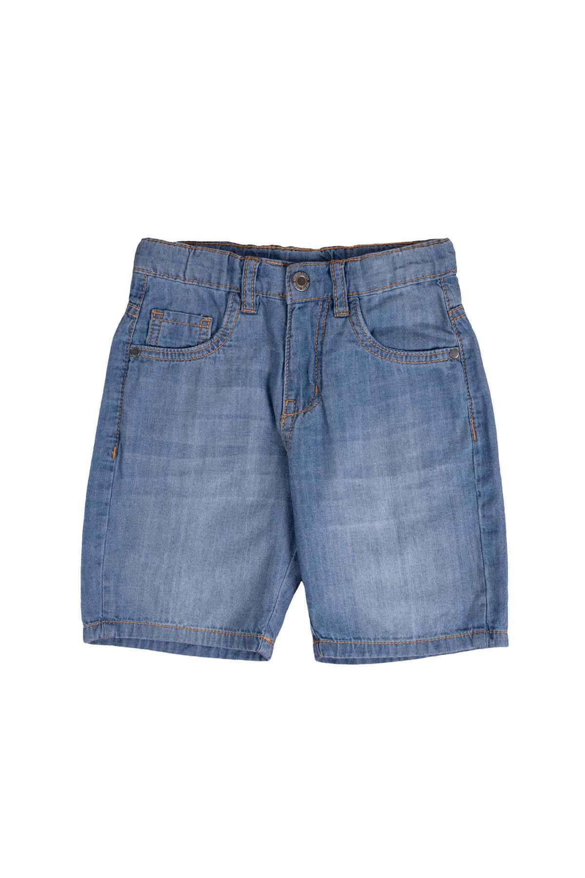 CLASSICAL DENIM SHORT FOR BOYS - LIGHT BLUE