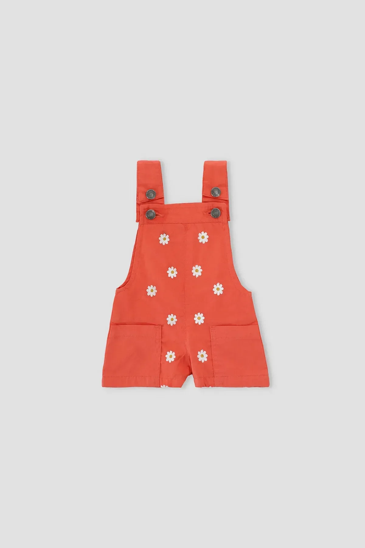 ROMPER DRESS FOR BABY GIRLS - ORANGE