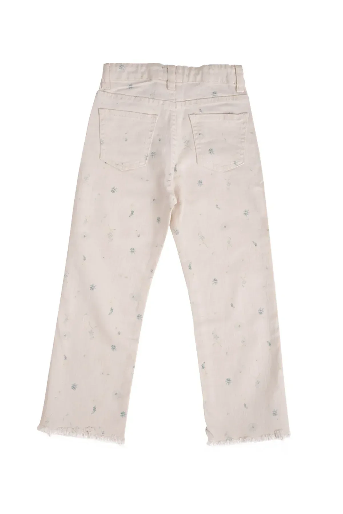 FLORAL PANT FOR GIRLS - PINK - Image 2