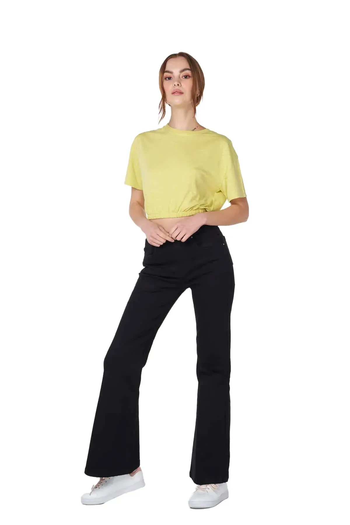 CROPPED T-SHIRT FOR WOMEN - Image 3