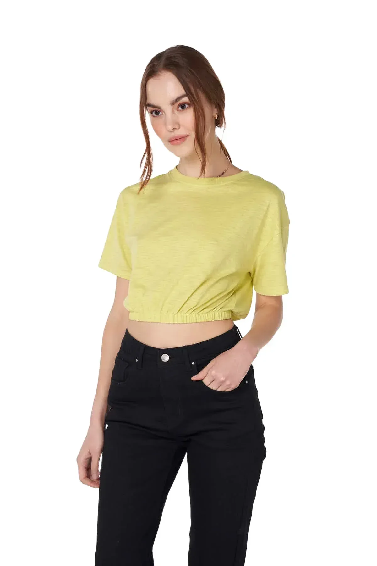 CROPPED T-SHIRT FOR WOMEN - Image 4