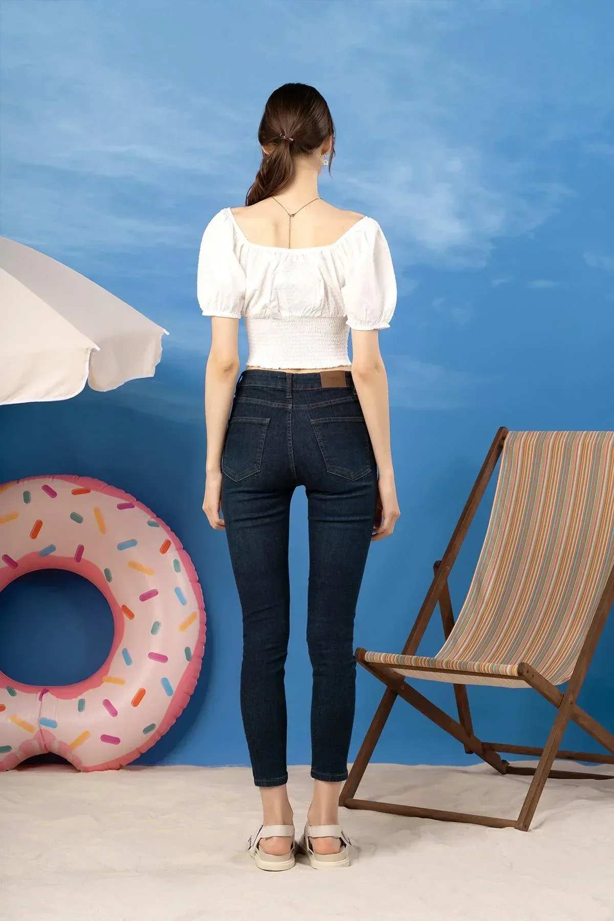 SOLID BLOUSE FOR WOMEN - Image 3