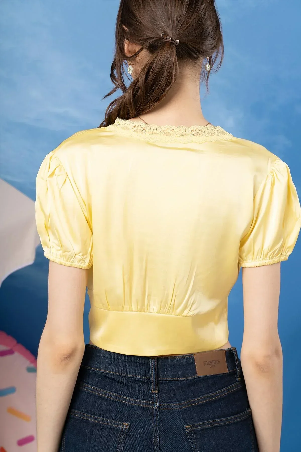 SOLID BLOUSE FOR WOMEN - Image 4