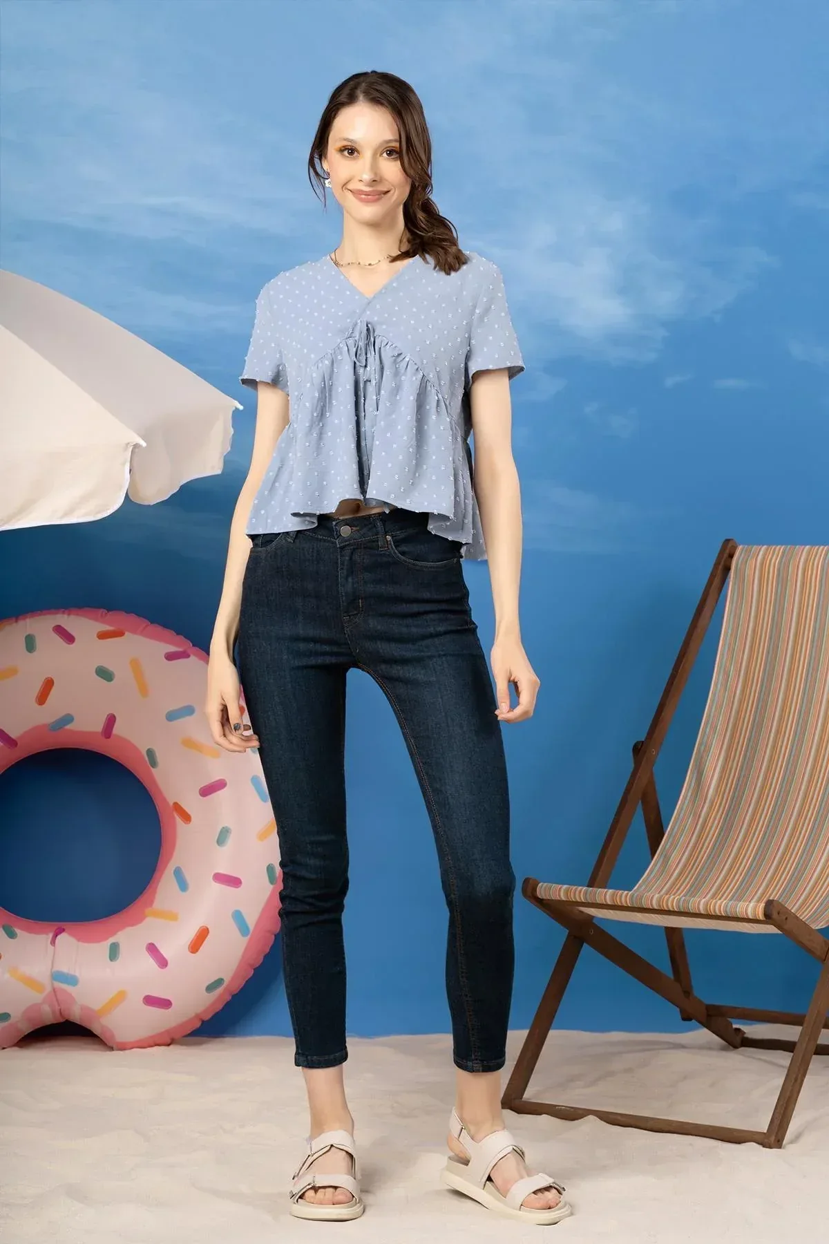 SOLID SHIRT FOR WOMEN - Image 2