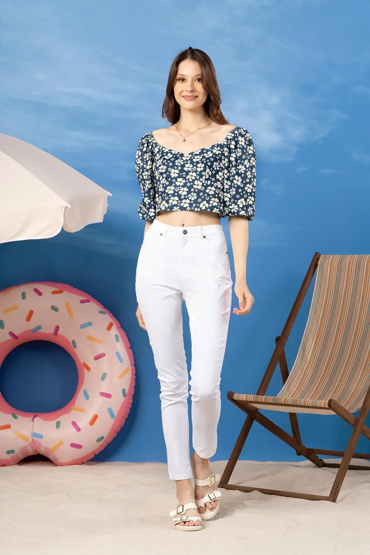 PRINTED BLOUSE FOR WOMEN - Image 2