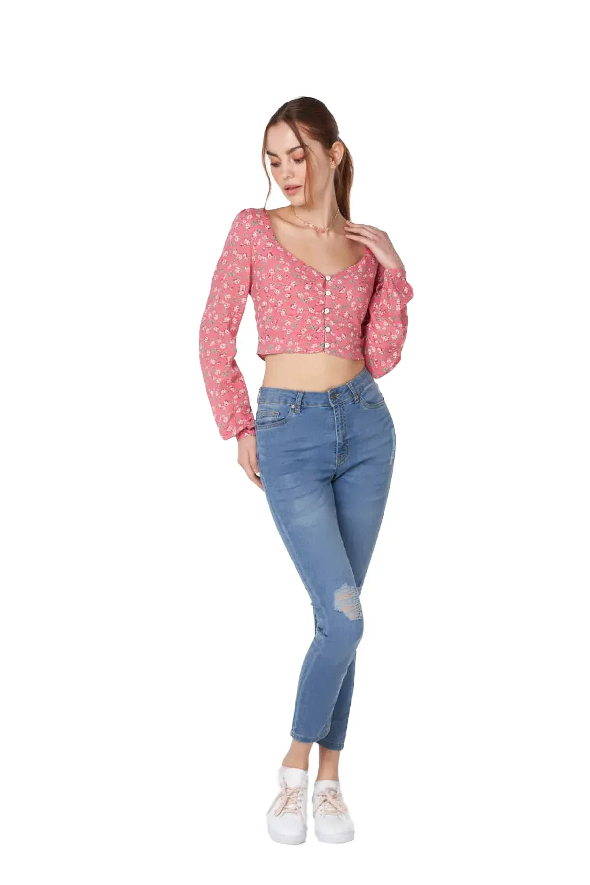 SLIM FIT JEANS FOR WOMEN