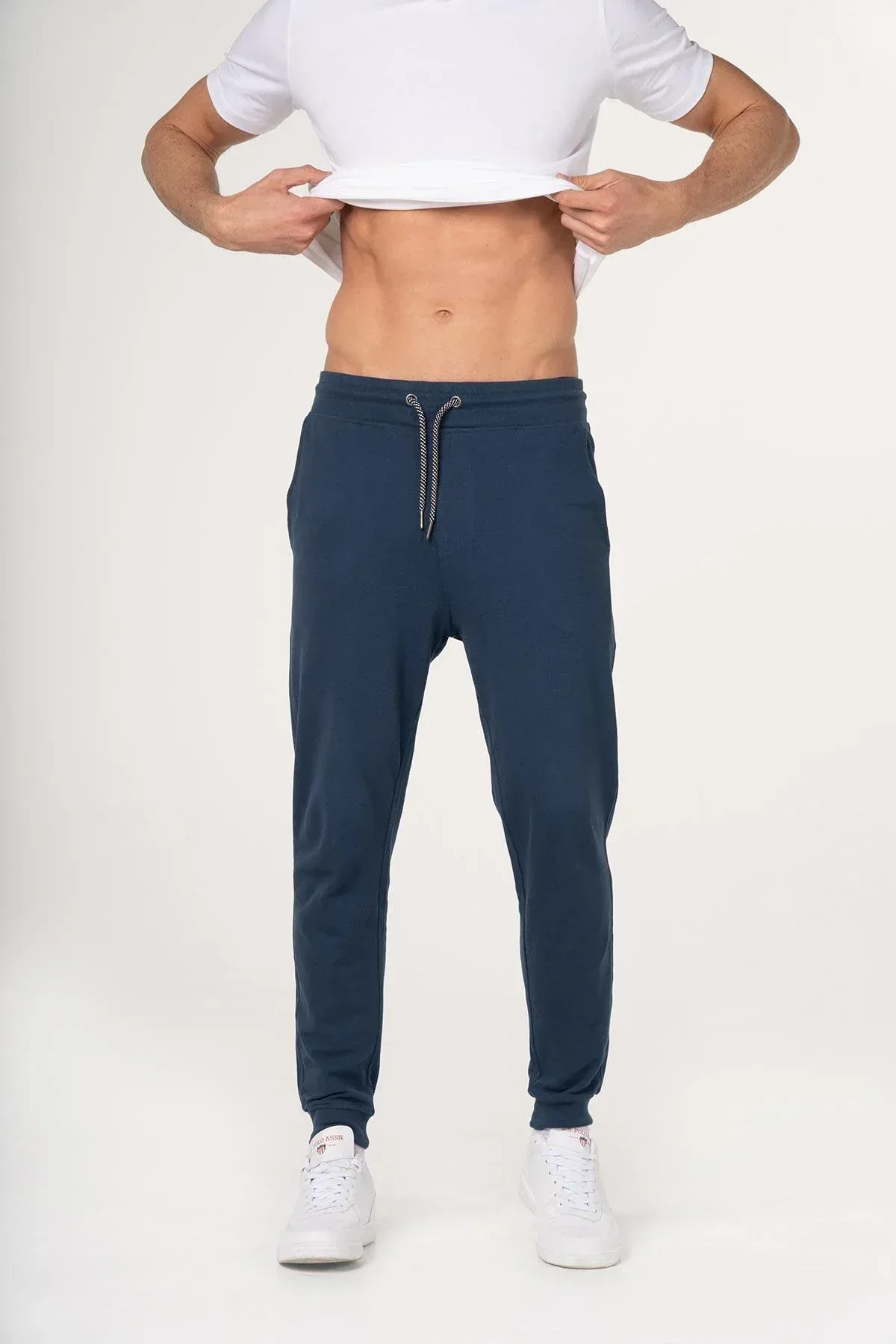 JOGGER PANT FOR MEN - NAVY - Image 3