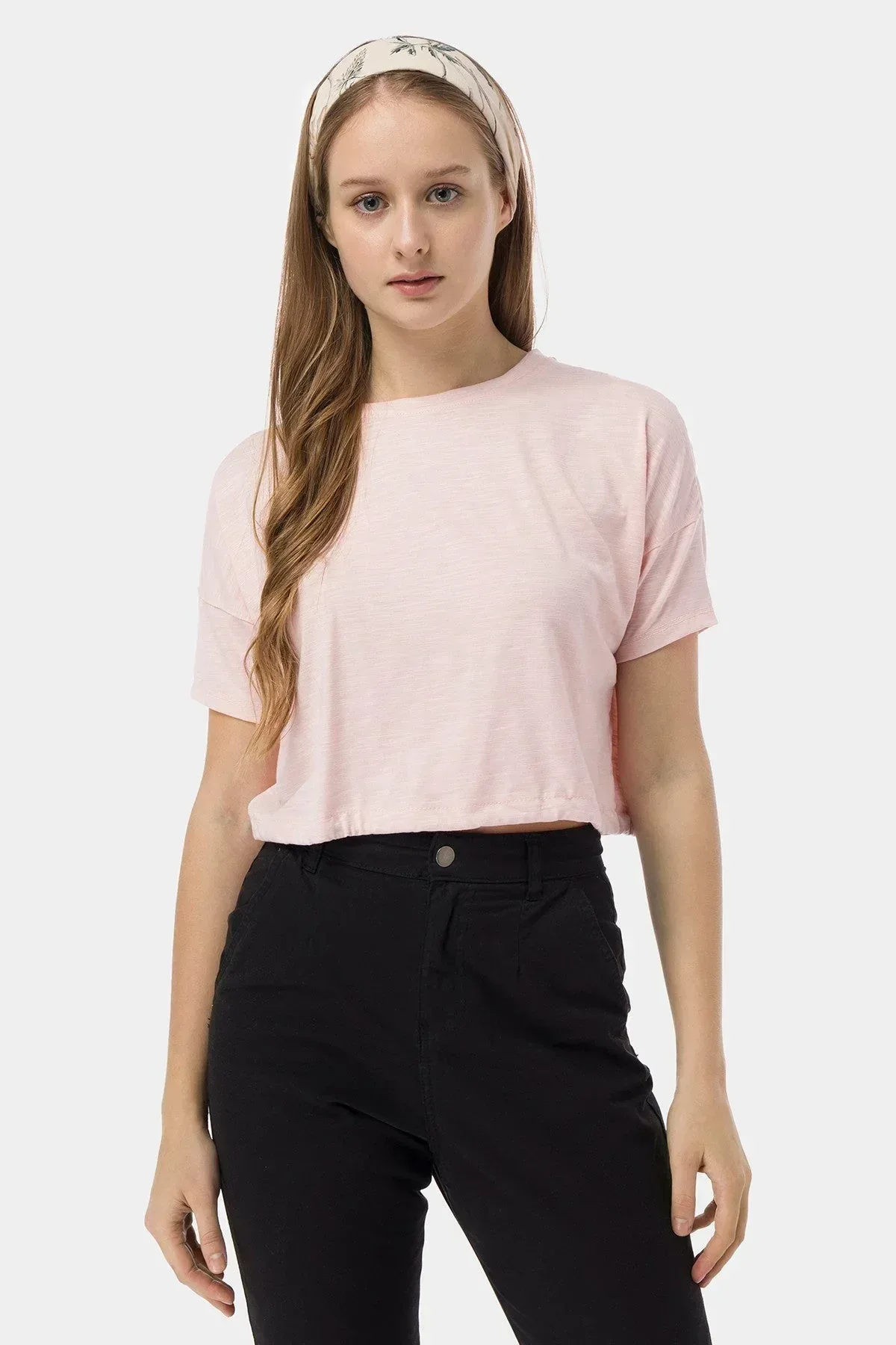 SOLID T-SHIRT FOR WOMEN