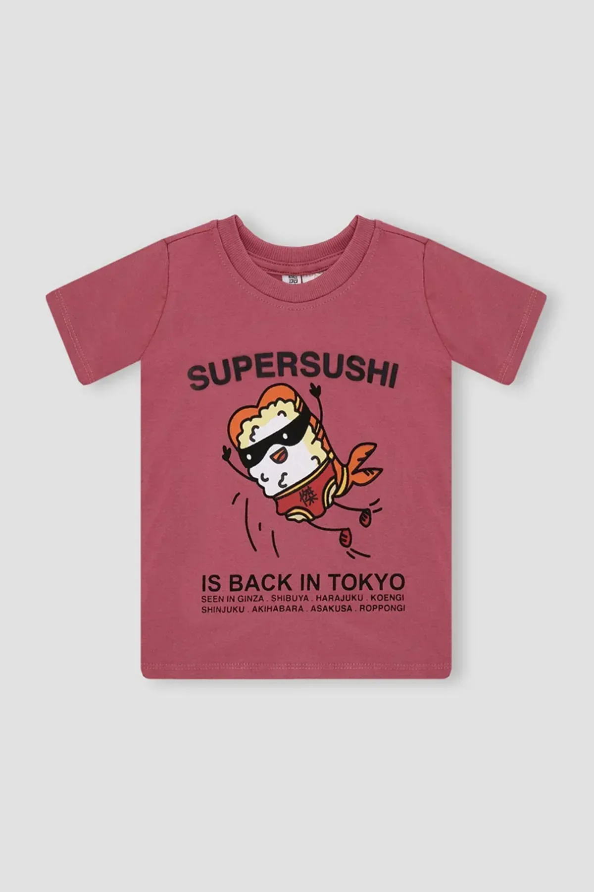 GRAPHIC T-SHIRT FOR BABY BOYS - PINK