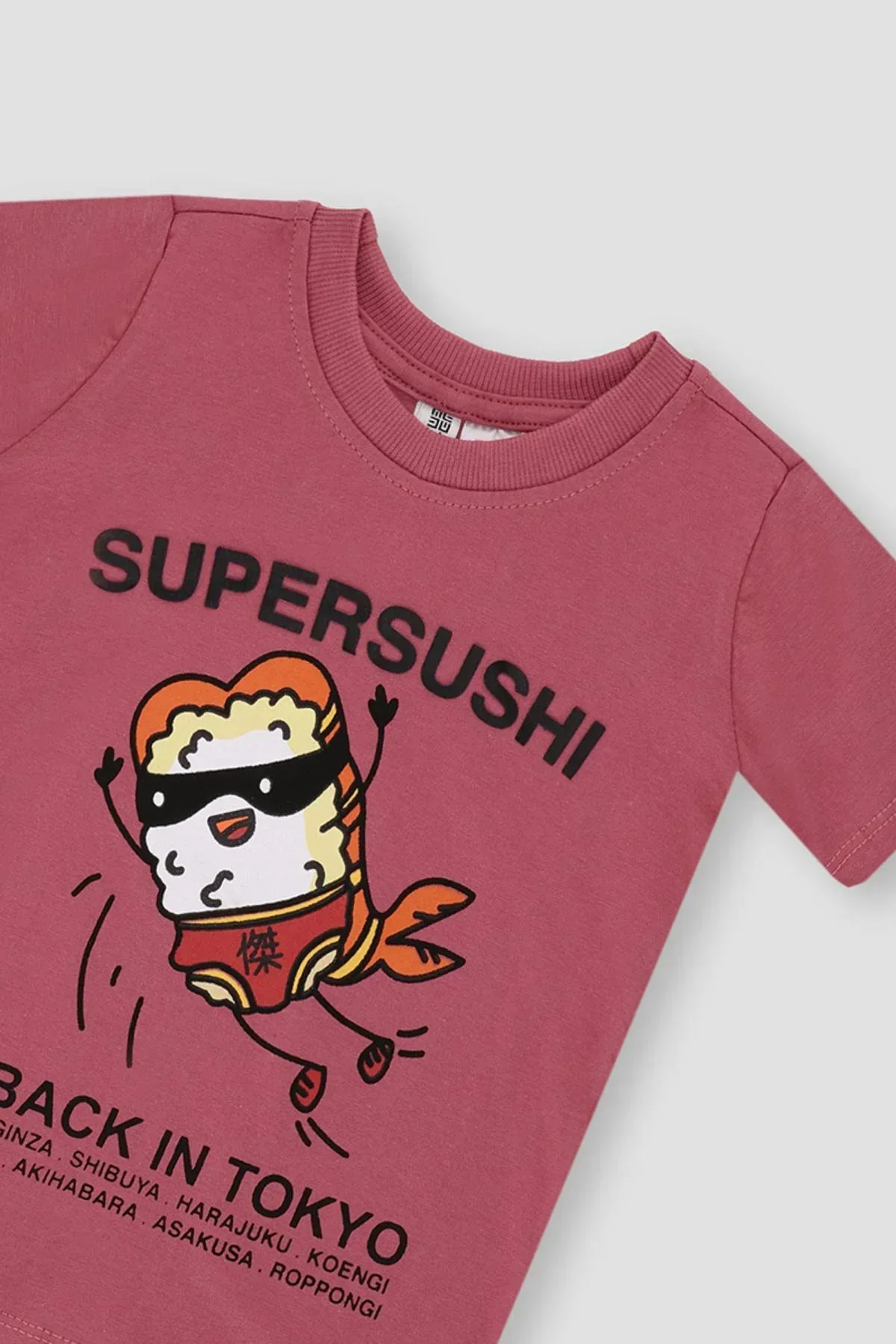 GRAPHIC T-SHIRT FOR BABY BOYS - PINK - Image 2