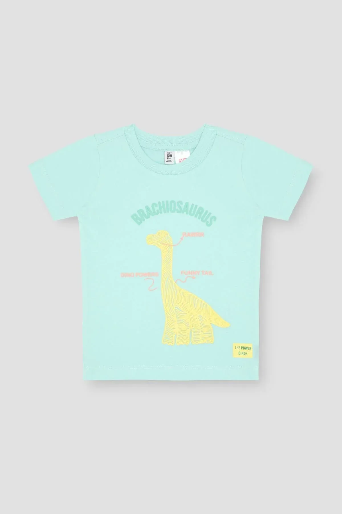 GRAPHIC T-SHIRT FOR BABY BOYS - TURQUOISE
