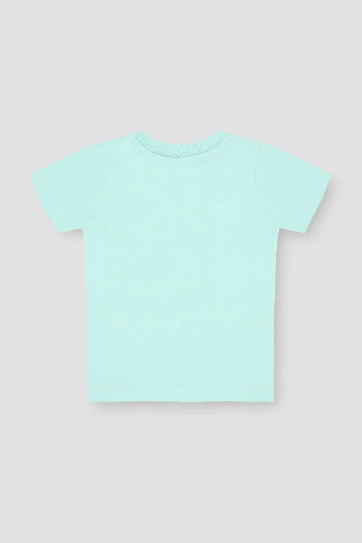 GRAPHIC T-SHIRT FOR BABY BOYS - TURQUOISE - Image 3
