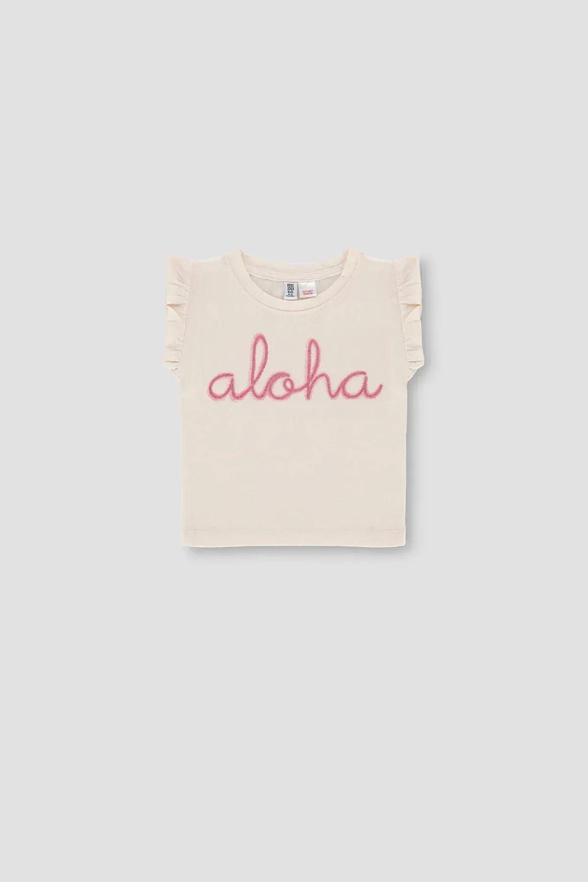 TYPOGRAPHY T-SHIRT FOR BABY GIRLS