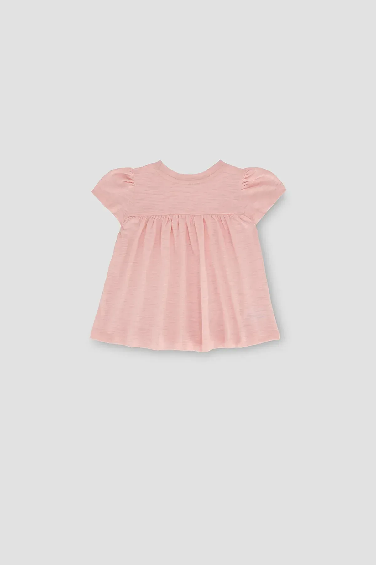 SOLID BLOUSE FOR BABY GIRLS - PINK - Image 3