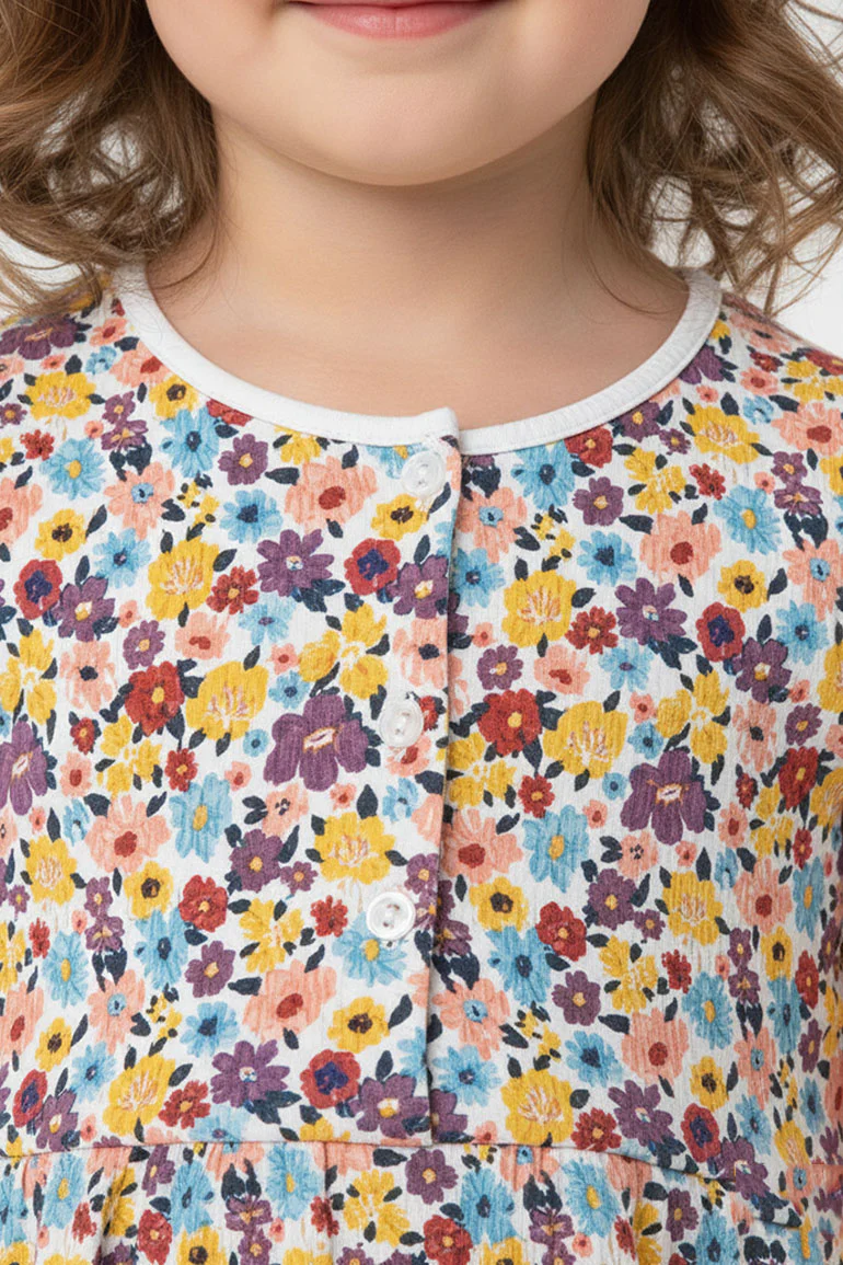 PRINTED BLOUSE FOR BABY GIRLS - Image 2