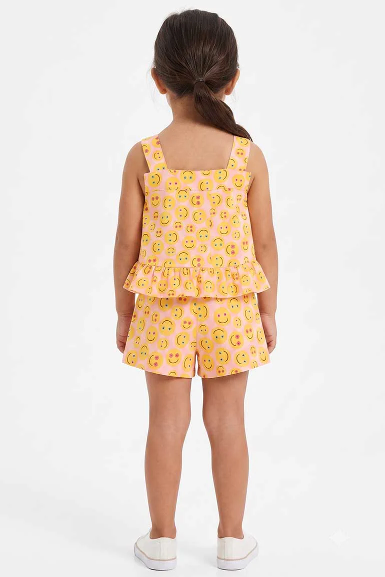 PRINTED EMOJI SET FOR BABY GIRLS - Image 3