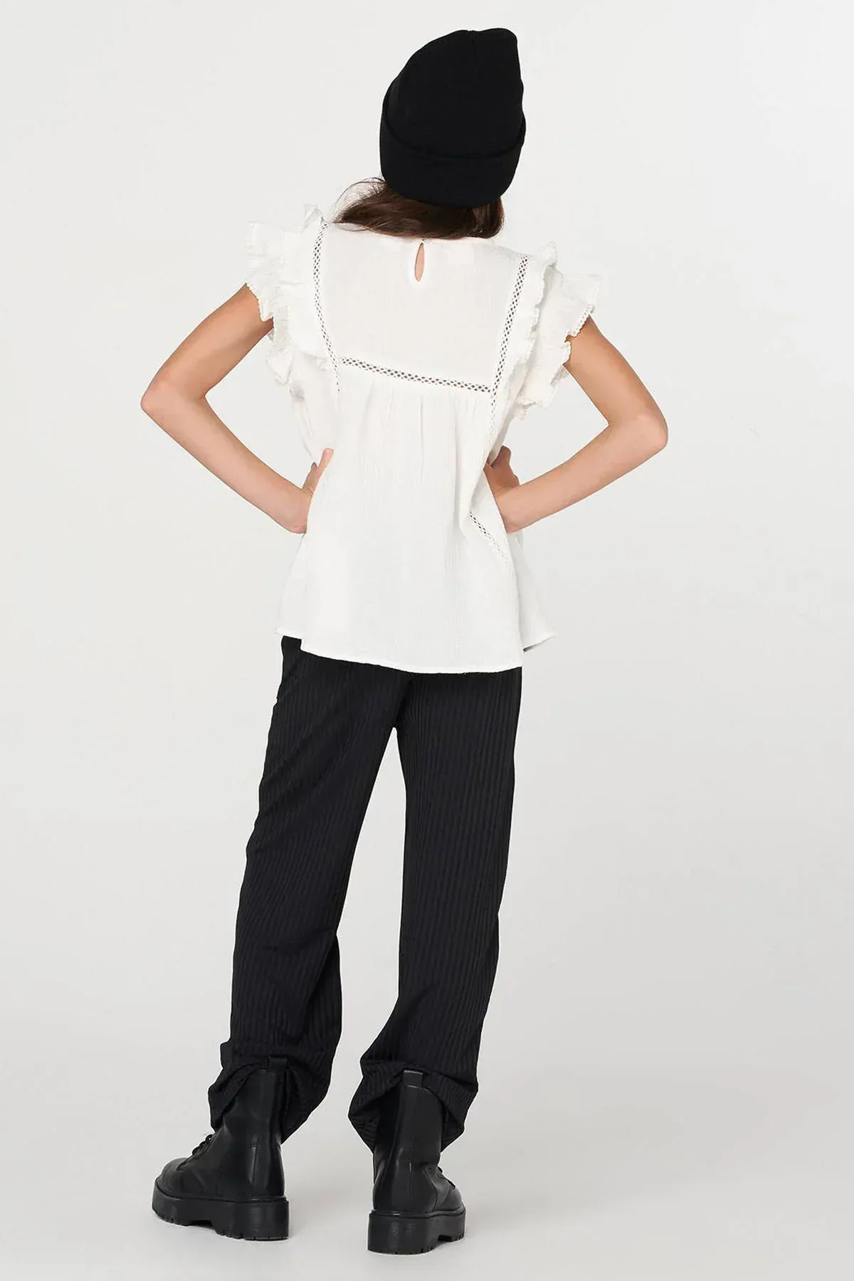 SOLID BLOUSE FOR GIRLS - Image 4