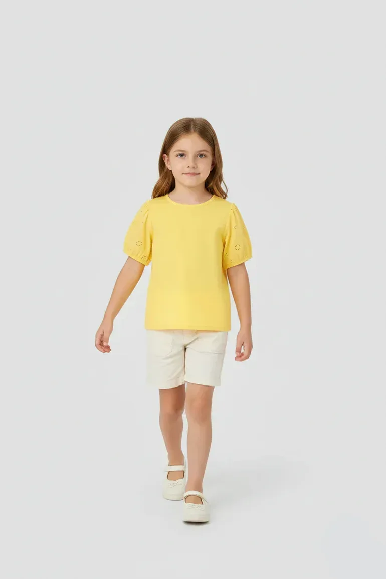SOLID BLOUSE FOR GIRLS