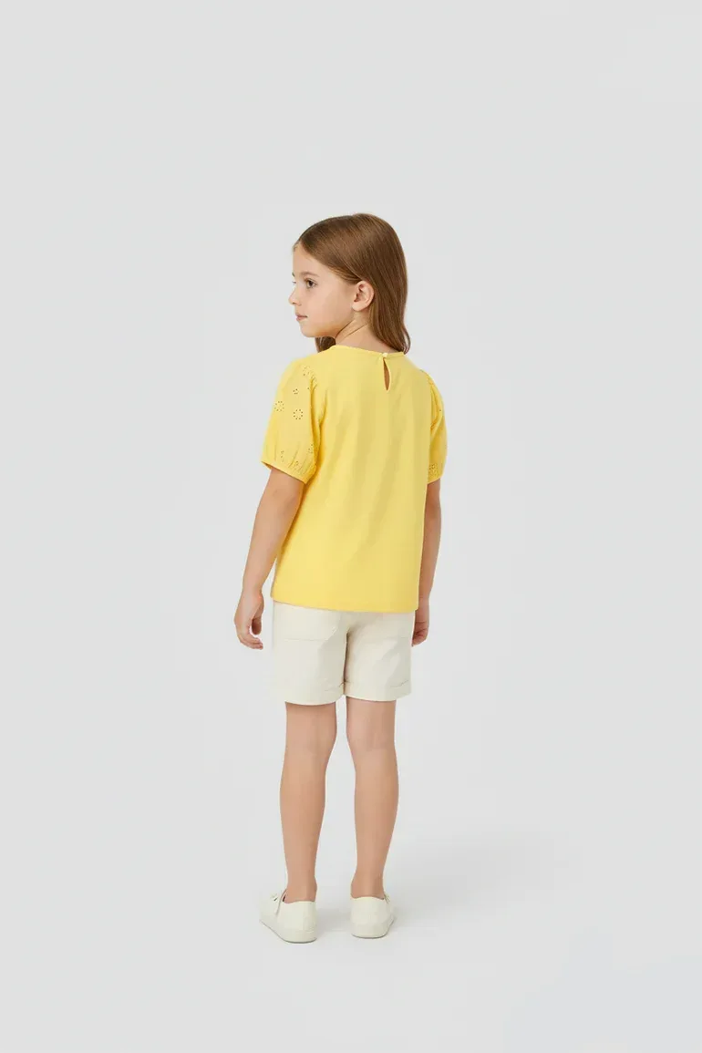 SOLID BLOUSE FOR GIRLS - Image 2