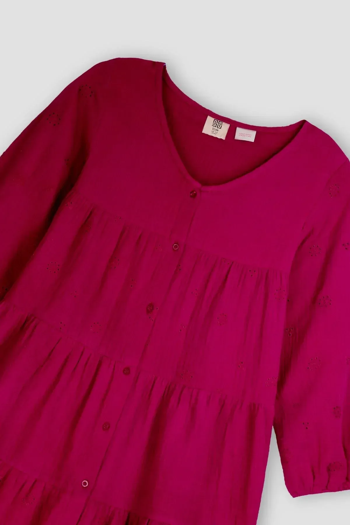 CRINKLED DRESS FOR GIRLS - Image 4
