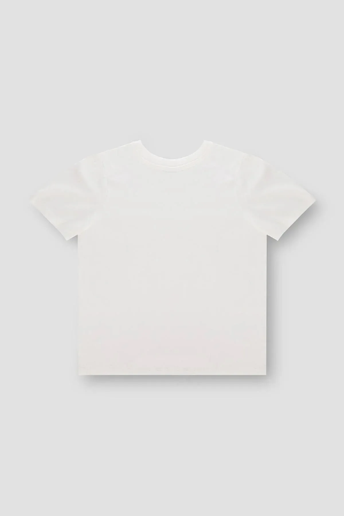 SOLID T-SHIRT FOR WOMEN - WHITE - Image 2