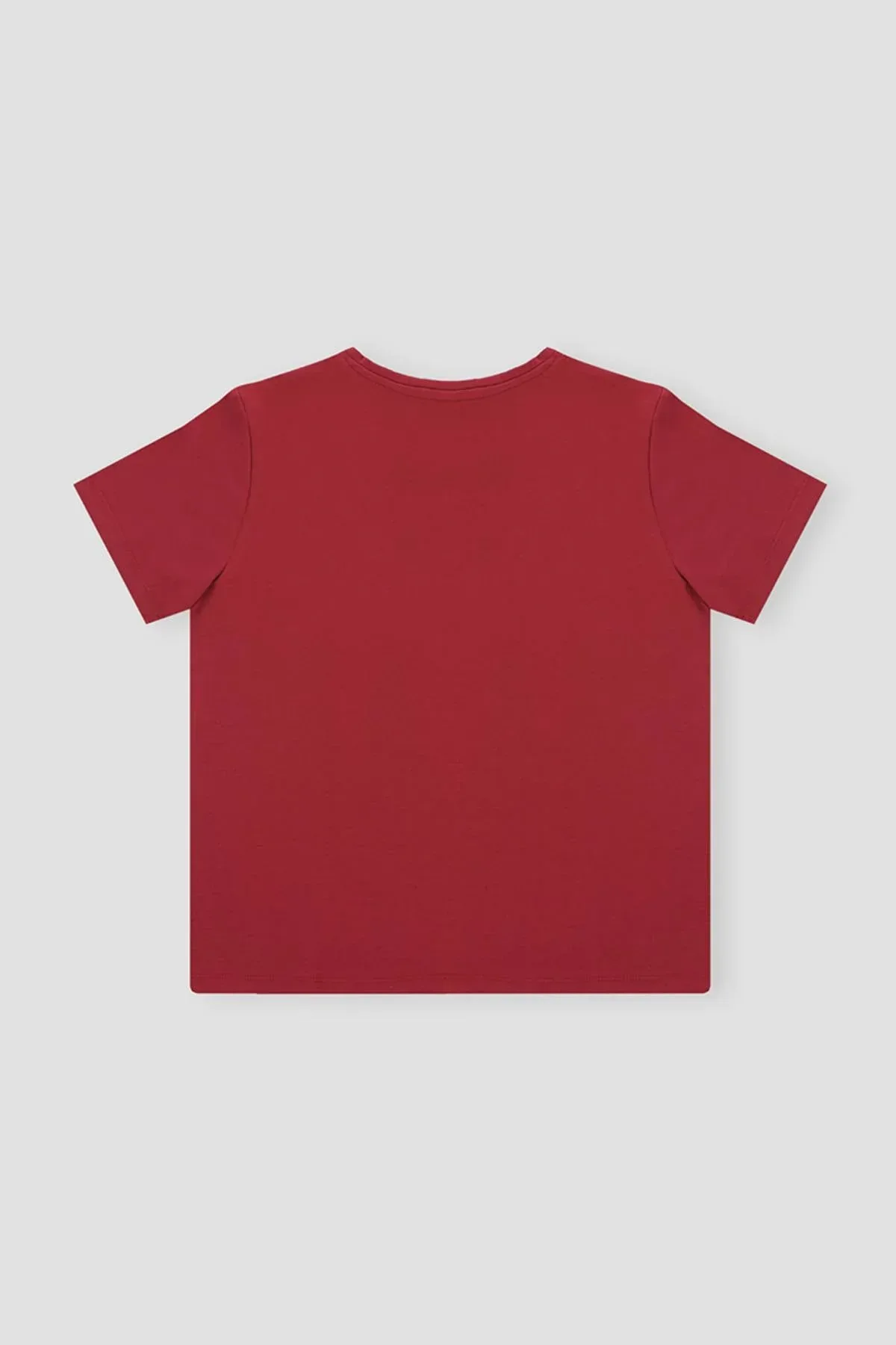 PRINTED T-SHIRT FOR WOMEN - RED - Image 2