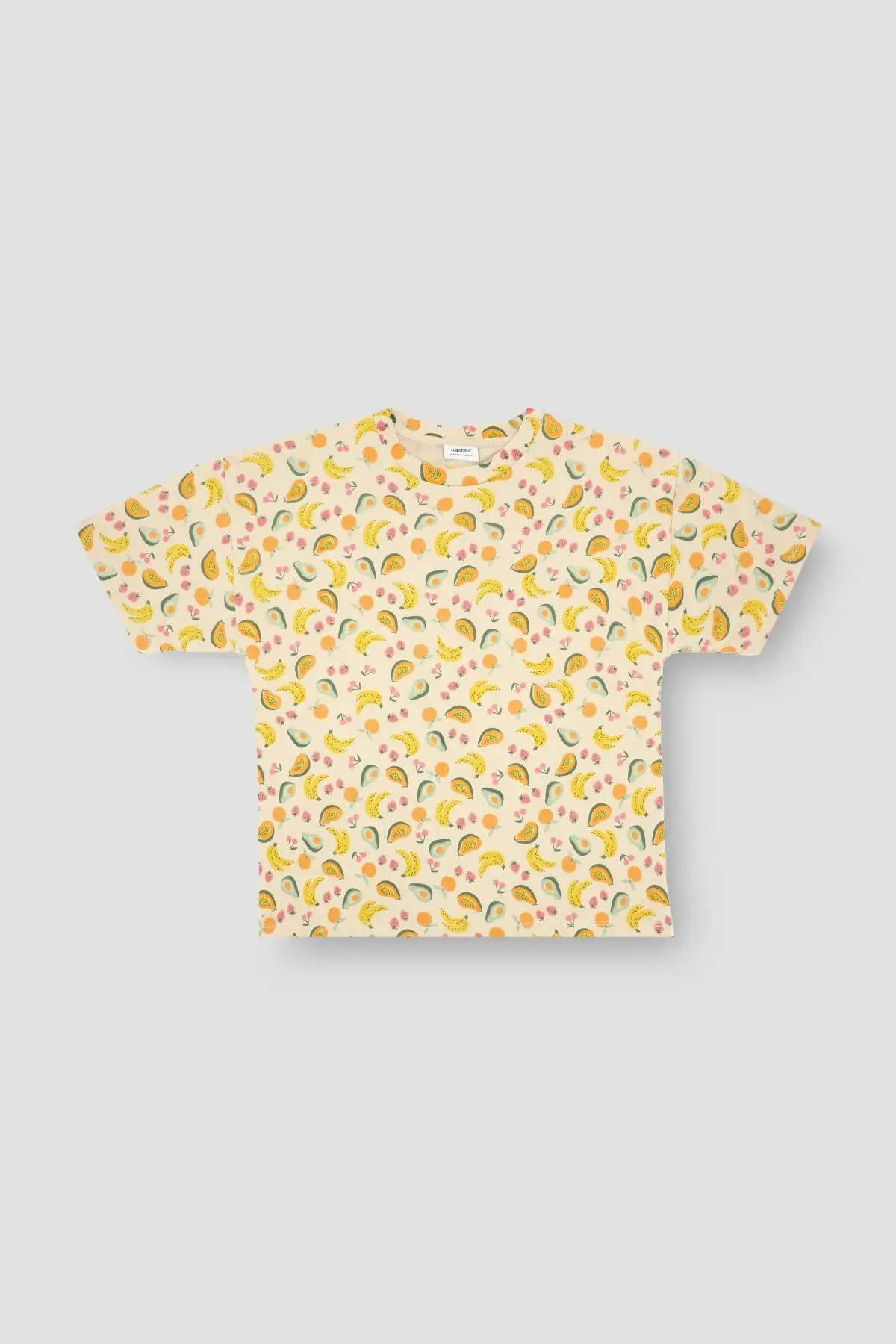 CONVERSATIONAL PRINT PJ SET FOR WOMEN - PEACH - Image 4