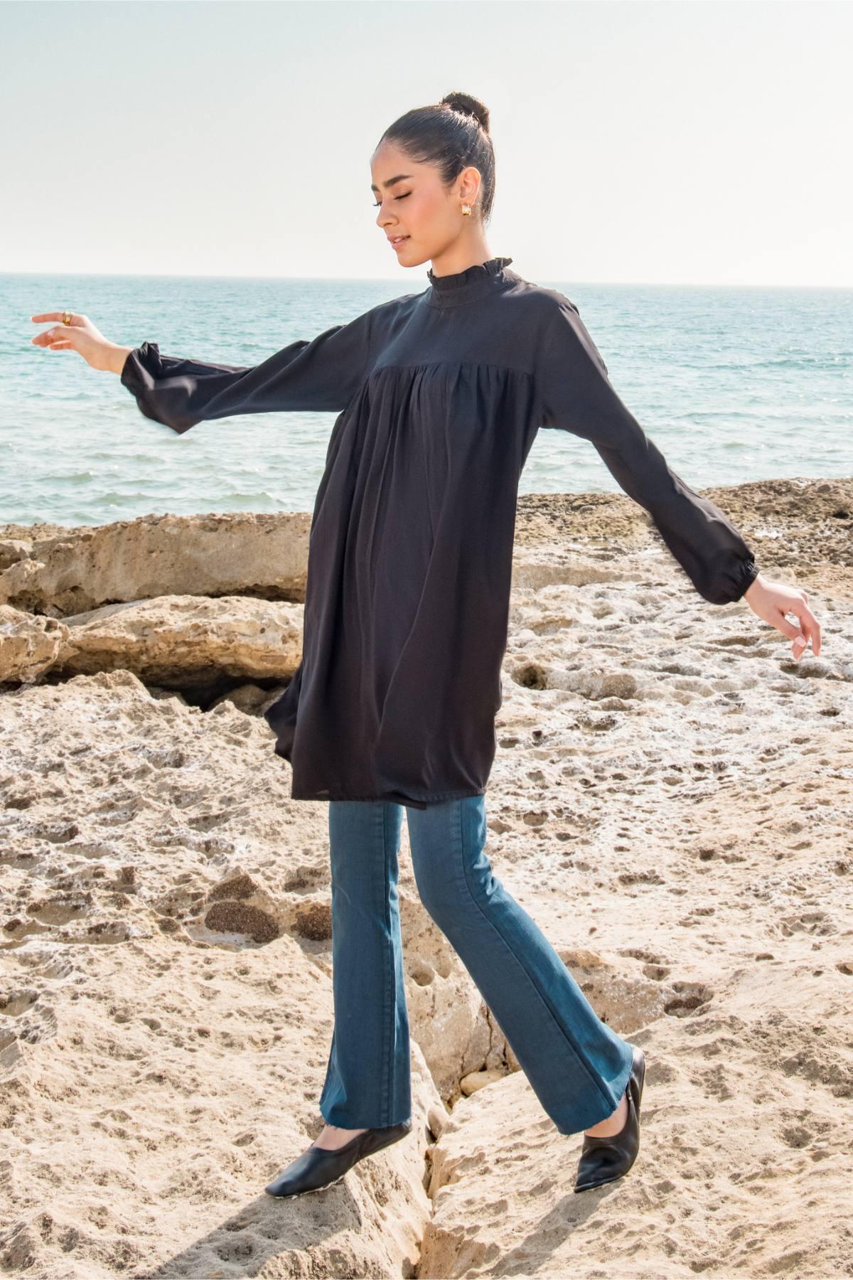 SOLID T-SHIRT FOR WOMEN - Image 4