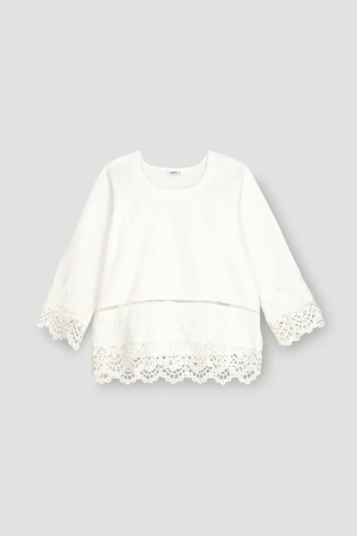 LACE BLOUSE FOR WOMEN - WHITE