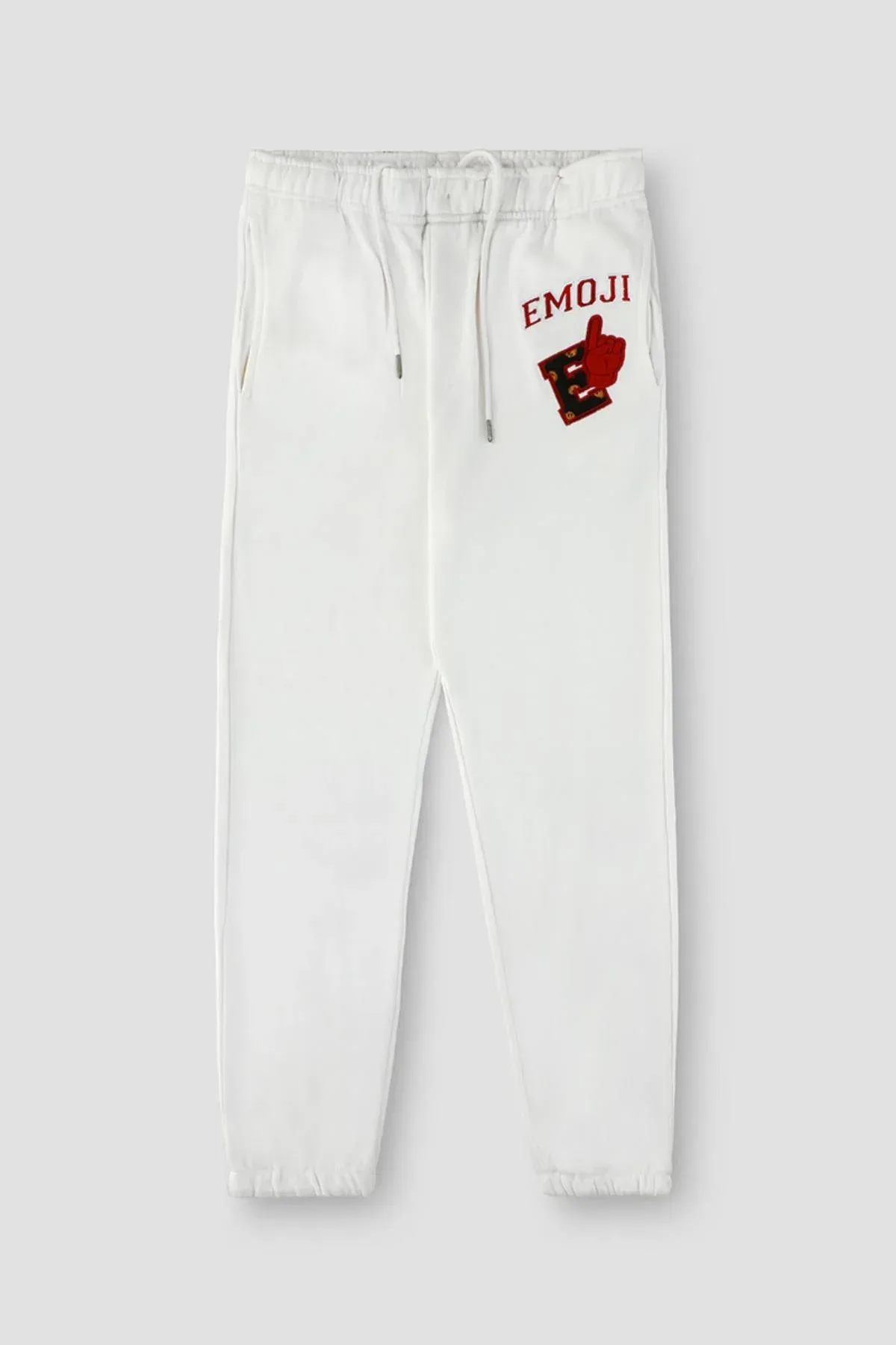 PRINTED TROUSER FOR MEN - WHITE
