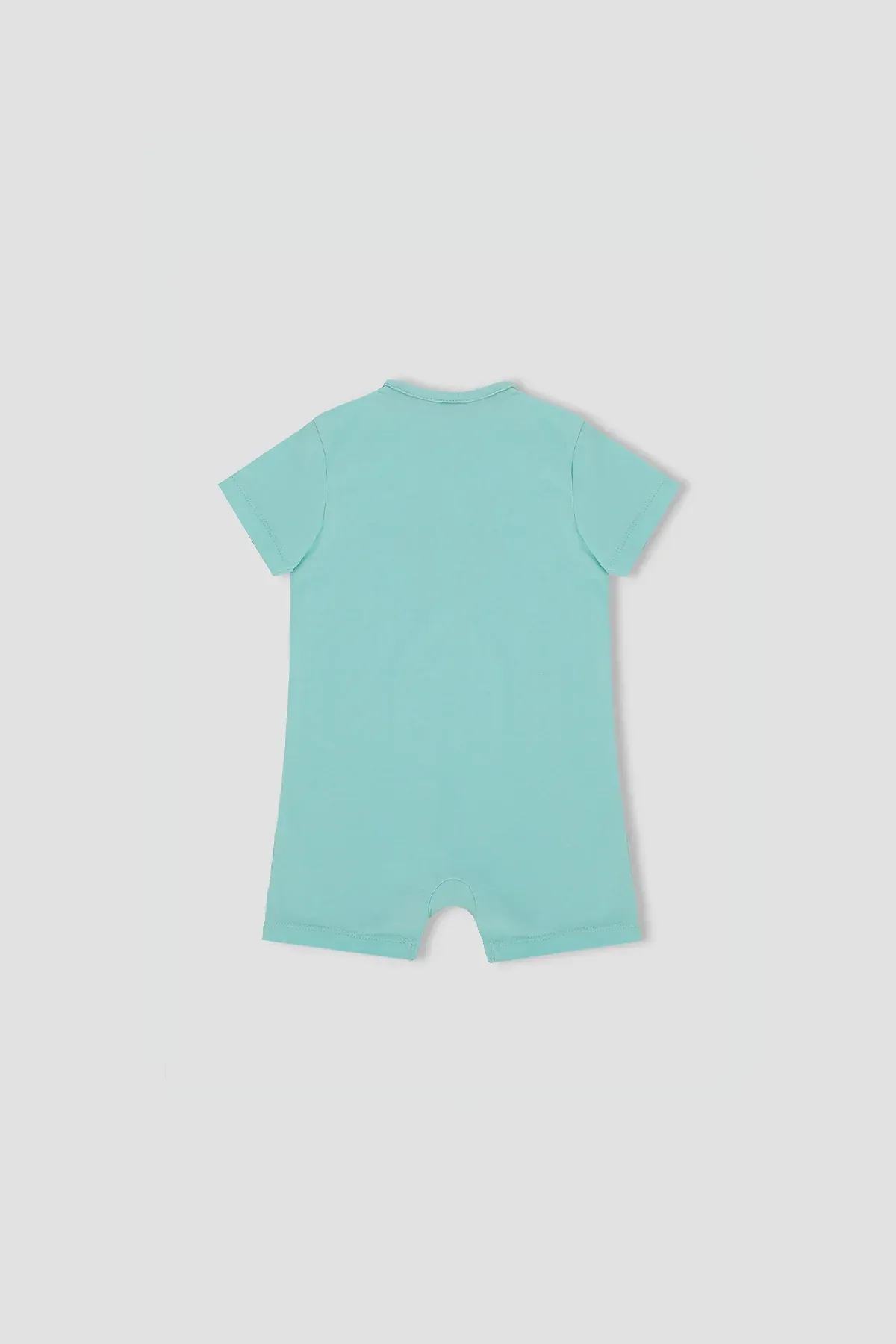 ROMPER DRESS FOR BABY GIRLS - TURQUOISE - Image 3