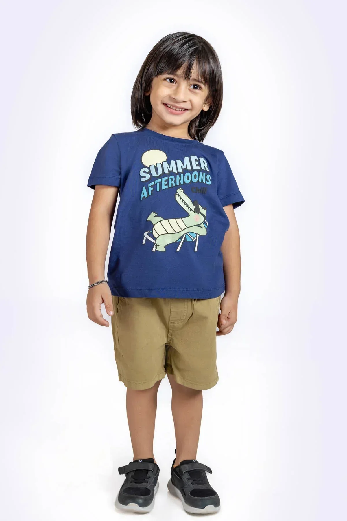 GRAPHIC T-SHIRT FOR BABY BOYS - NAVAL ACADEMY