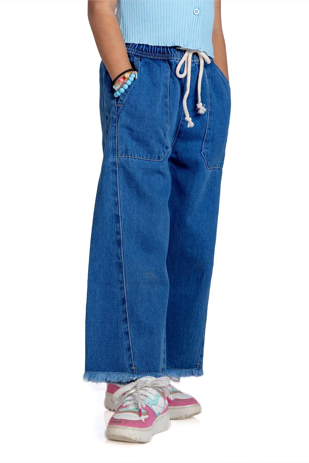 WIDE LEG JEANS FOR GIRLS - Image 2