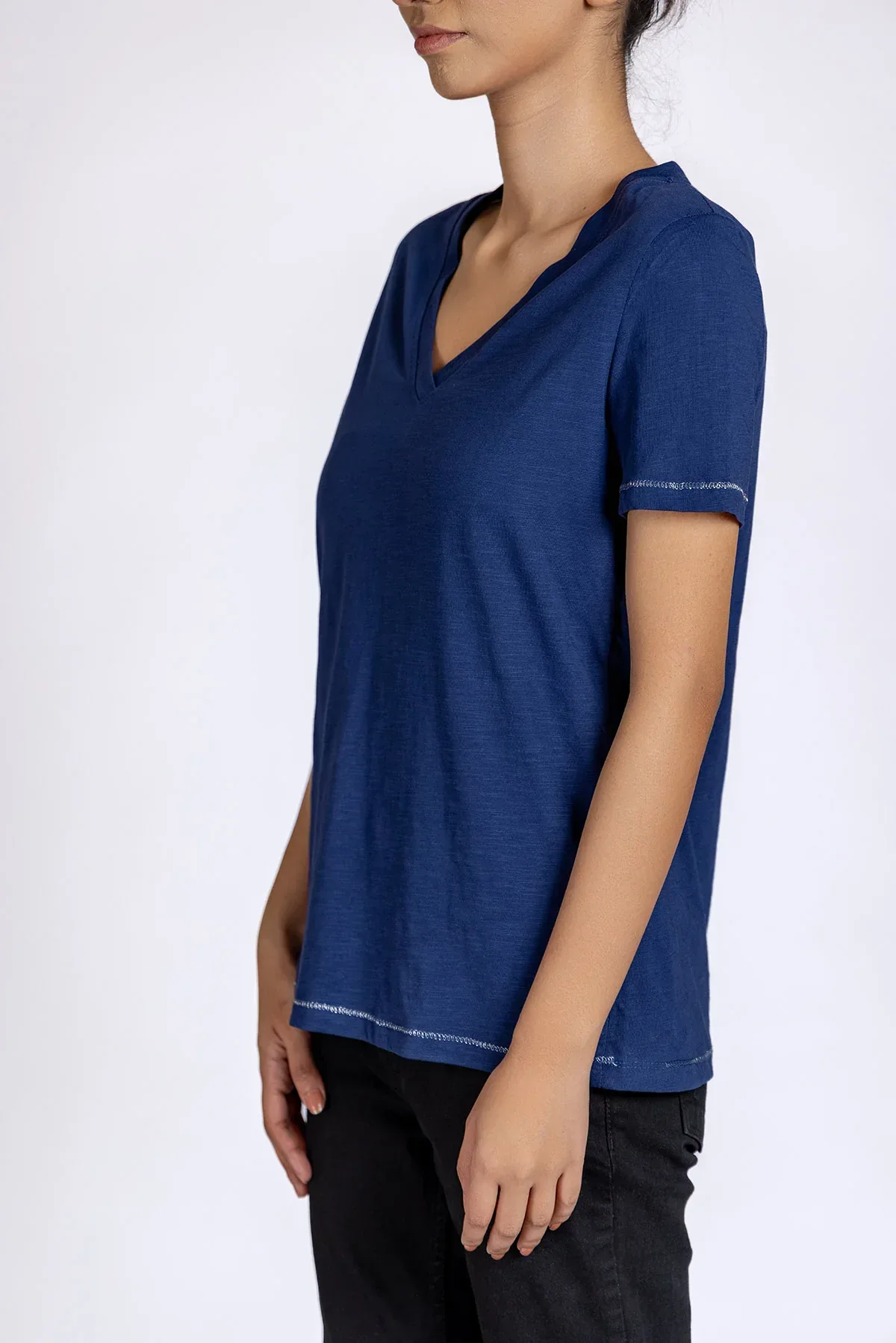 SOLID T-SHIRT FOR WOMEN - Image 2