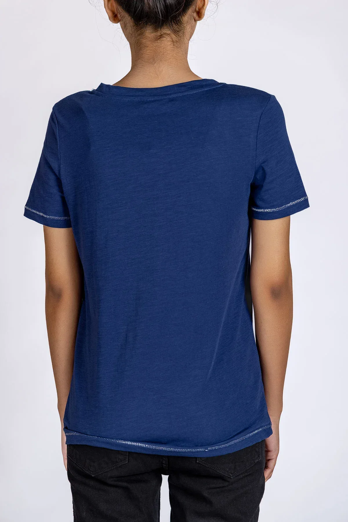 SOLID T-SHIRT FOR WOMEN - Image 3