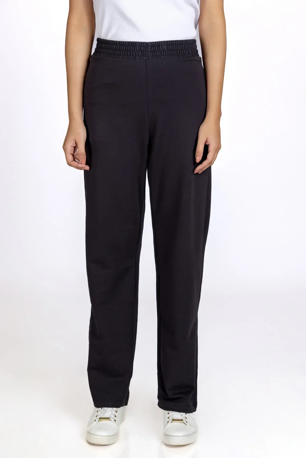 REGULAR TROUSER FOR WOMEN - BLACK