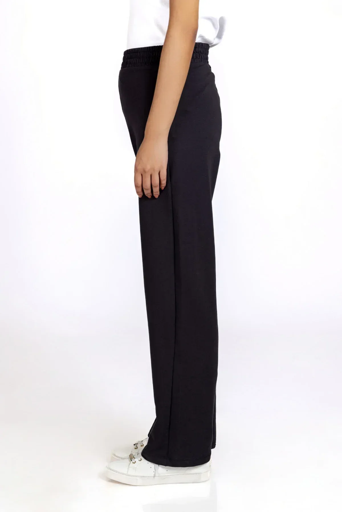 REGULAR TROUSER FOR WOMEN - BLACK - Image 3