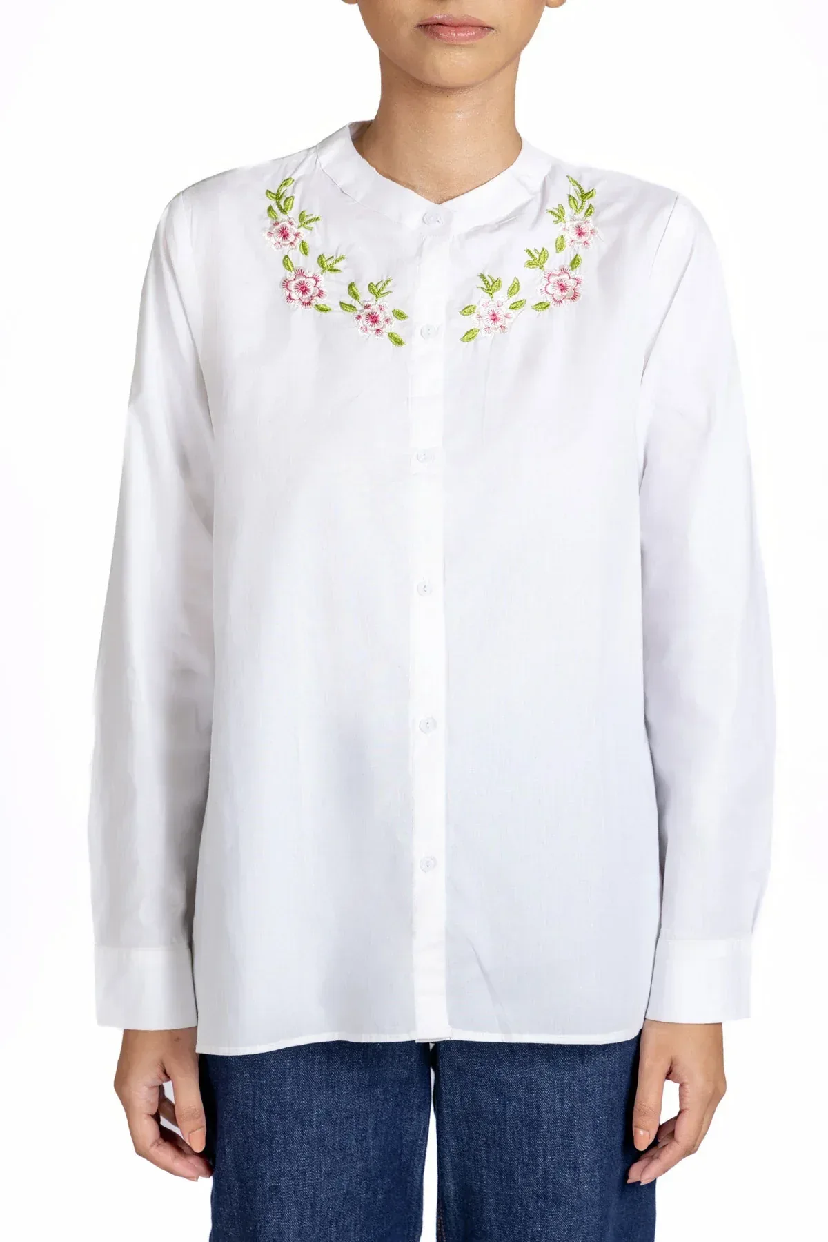 EMBROIDERED SHIRT FOR WOMEN