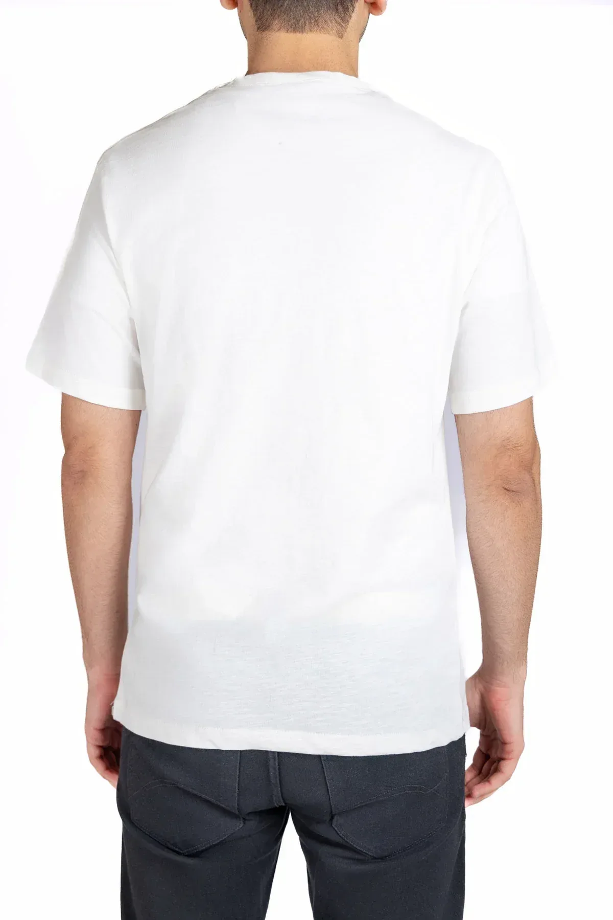 CREW NECK SOLID T-SHIRT FOR MEN - Image 4