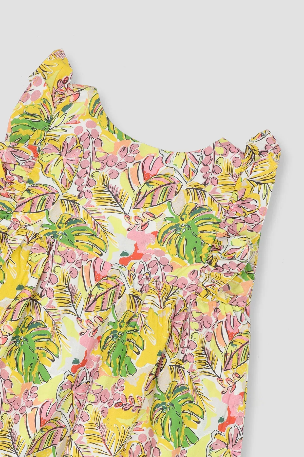ALL-OVER PRINT DRESS FOR GIRLS - Image 5