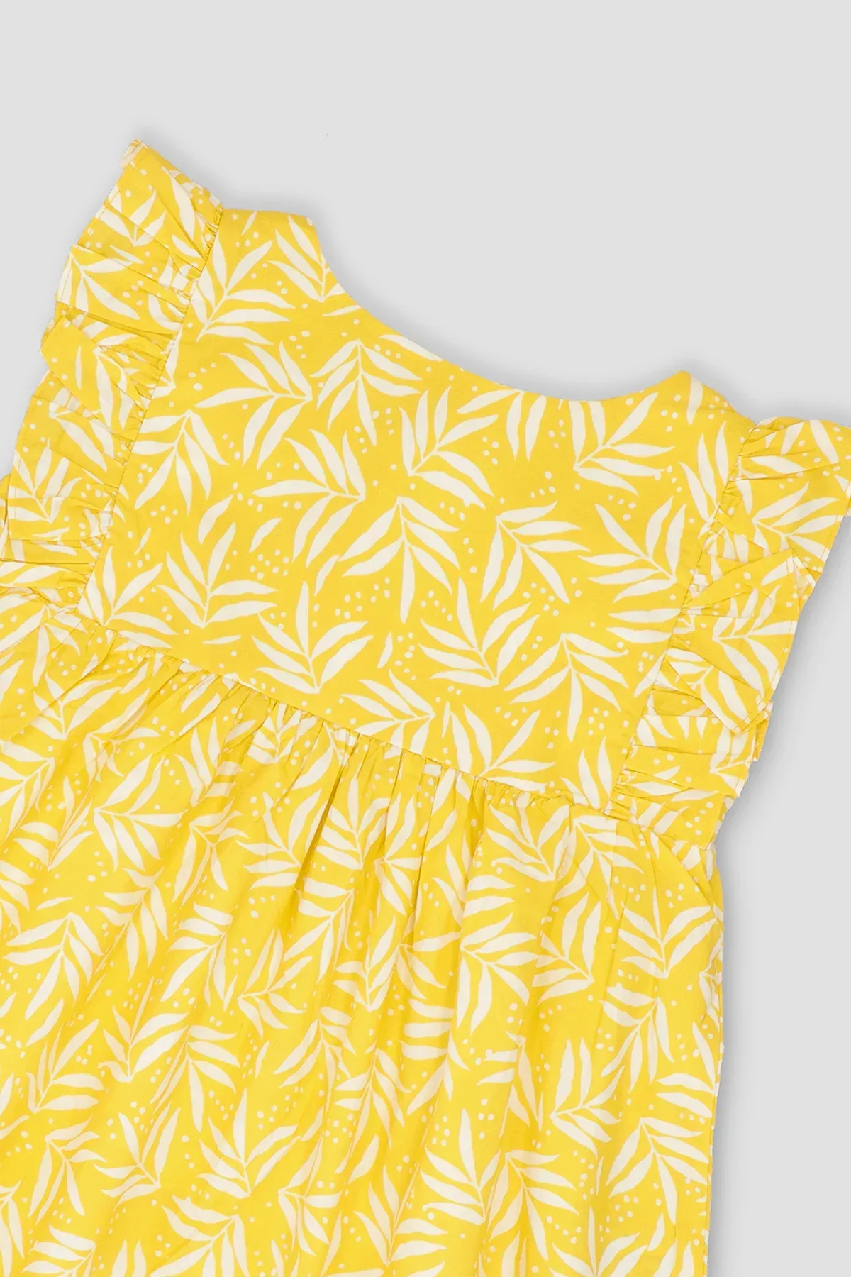 ALL-OVER PRINT DRESS FOR GIRLS - Image 4