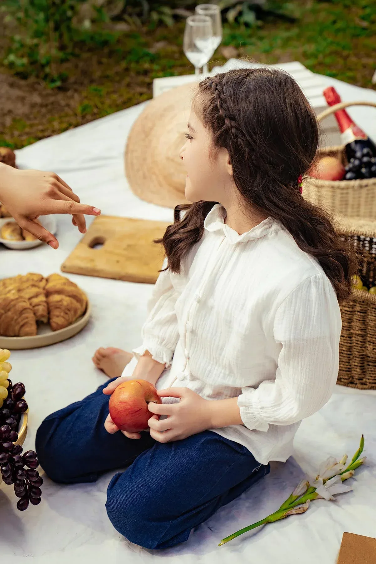 SHIRT FOR GIRLS - WHITE - Image 3