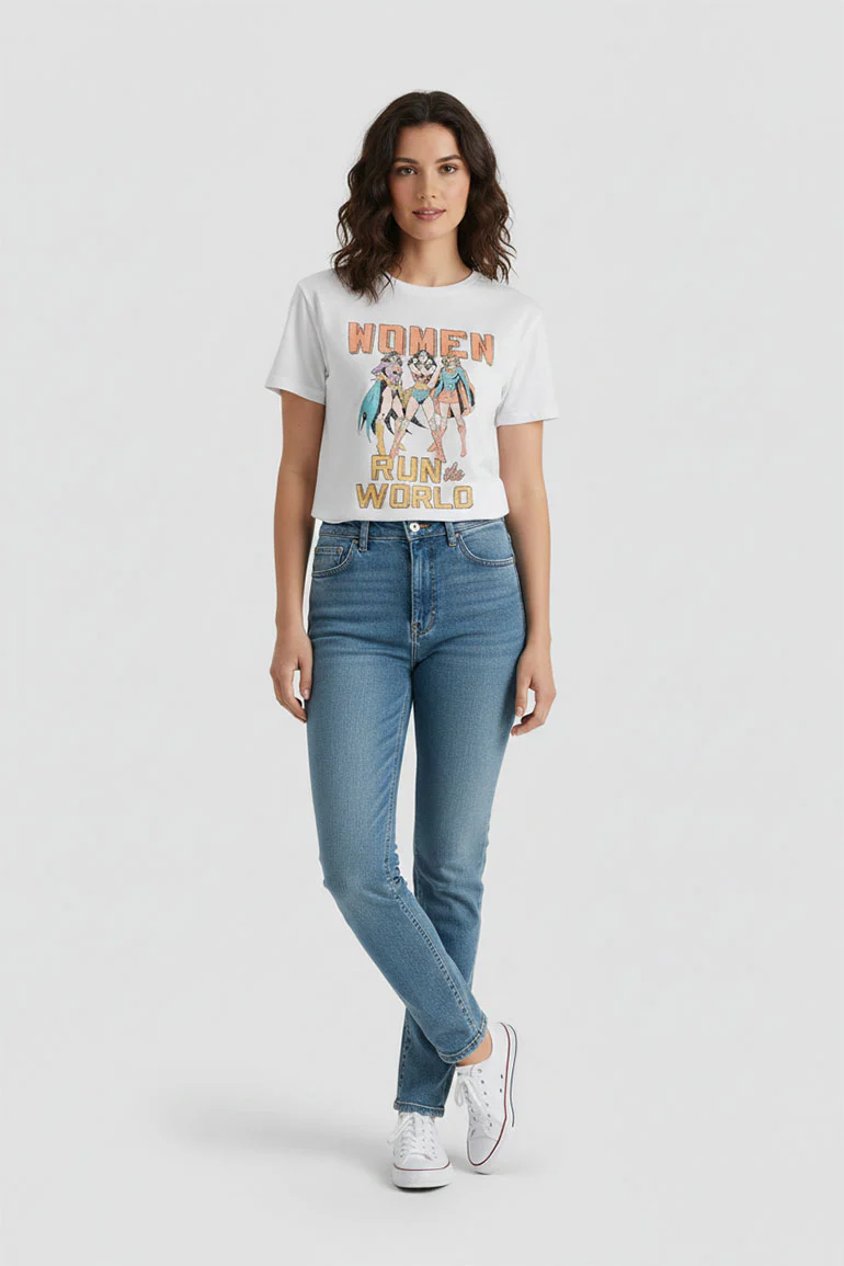 WONDER WOMAN GRAPHIC T-SHIRT FOR WOMEN