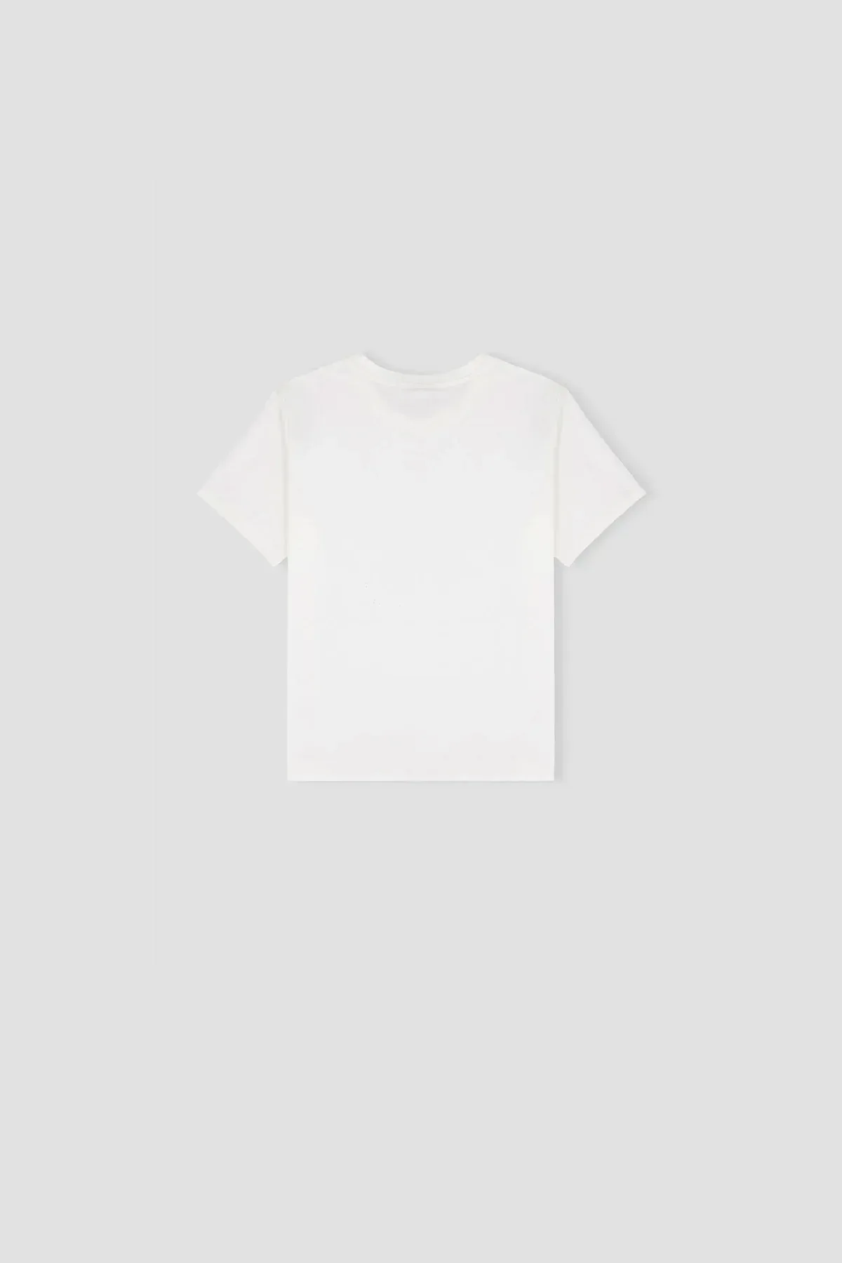 PRINTED T-SHIRT FOR WOMEN - ECRU - Image 3