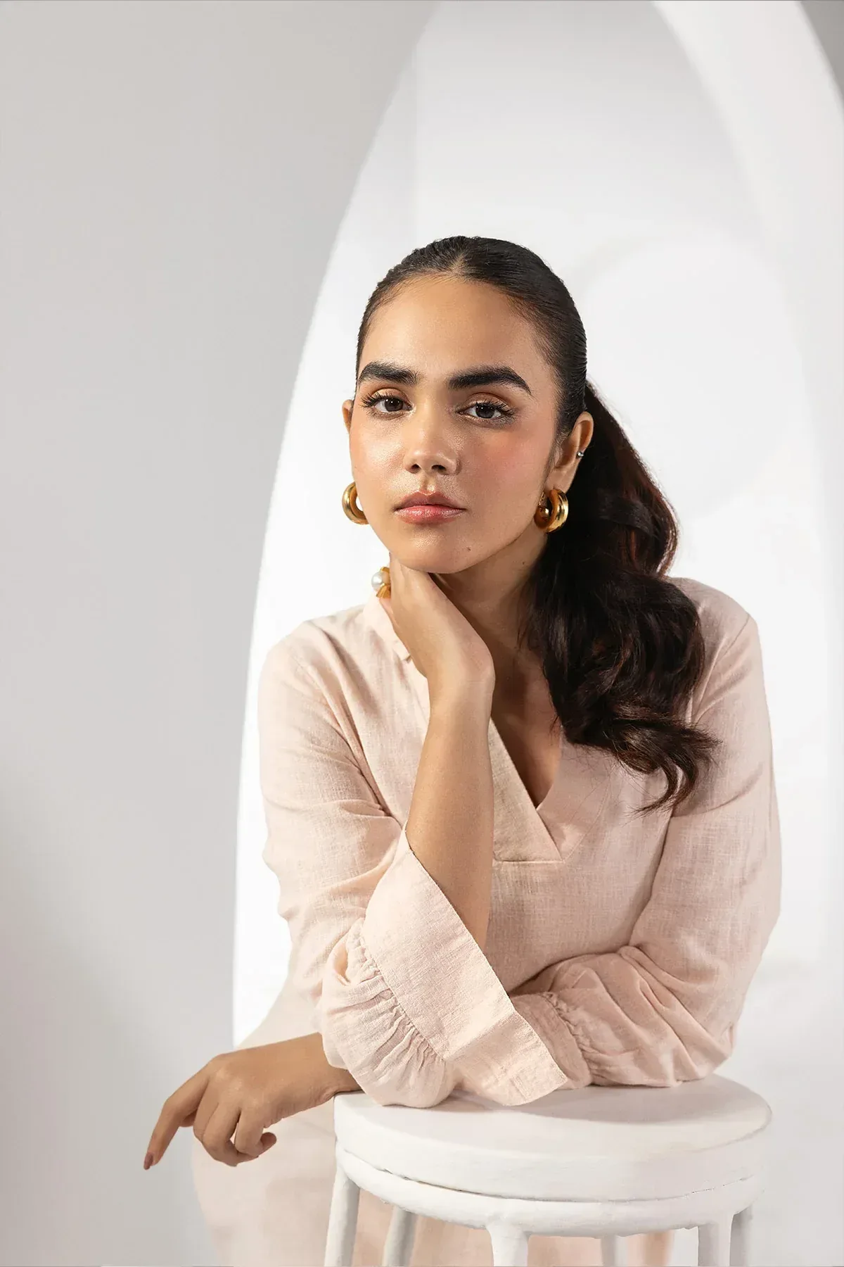 SOLID LONG SHIRT FOR WOMEN - Image 4