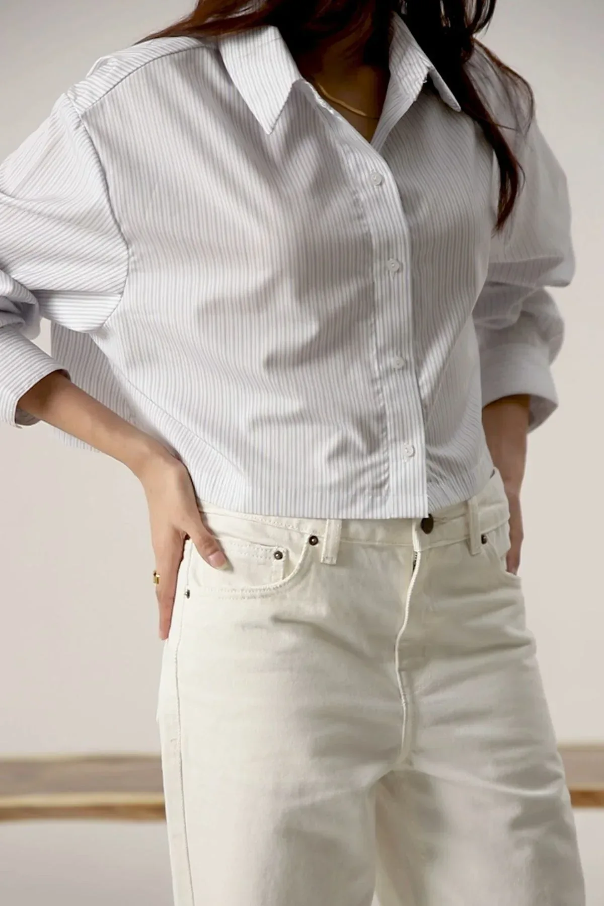 STRIPED SHIRT FOR WOMEN - Image 2