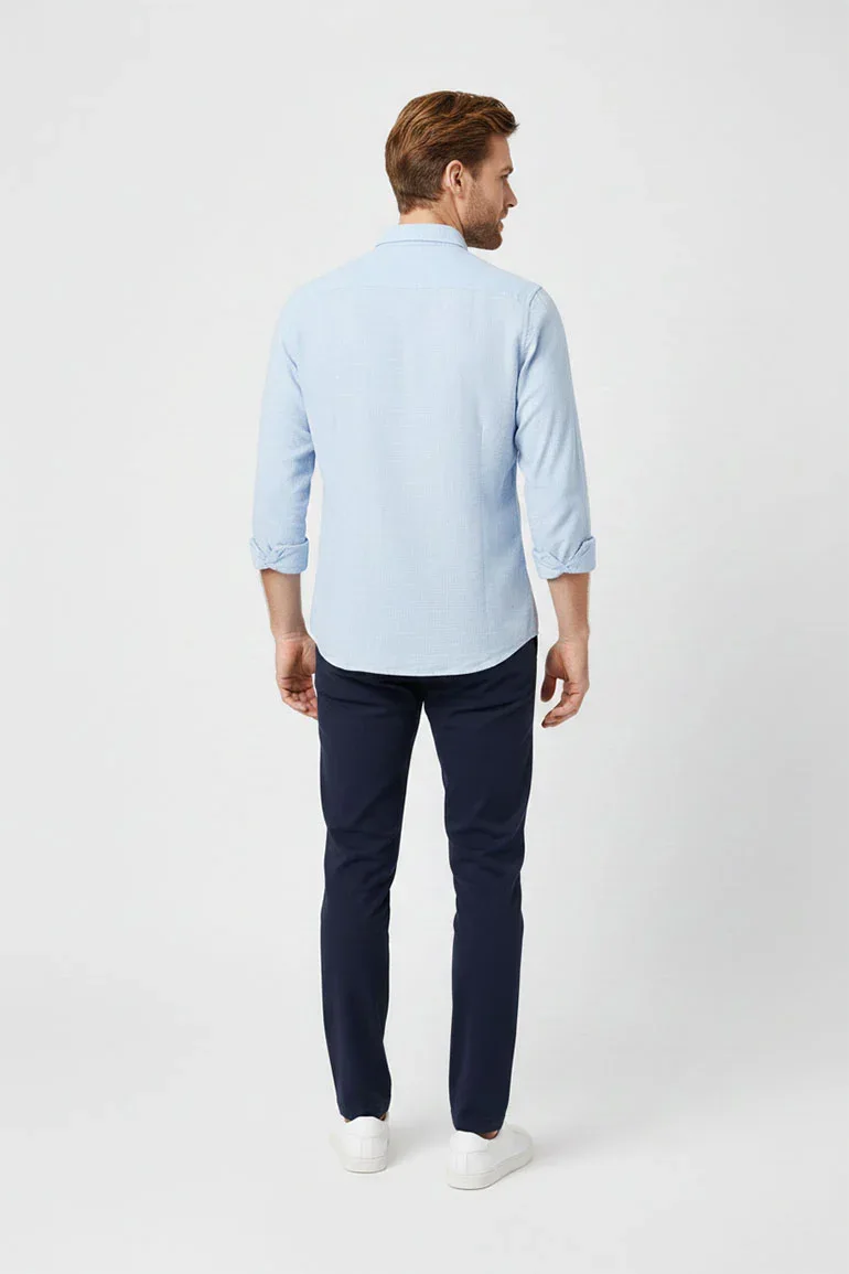 CHECK BUTTON DOWN SHIRT FOR MEN - Image 2