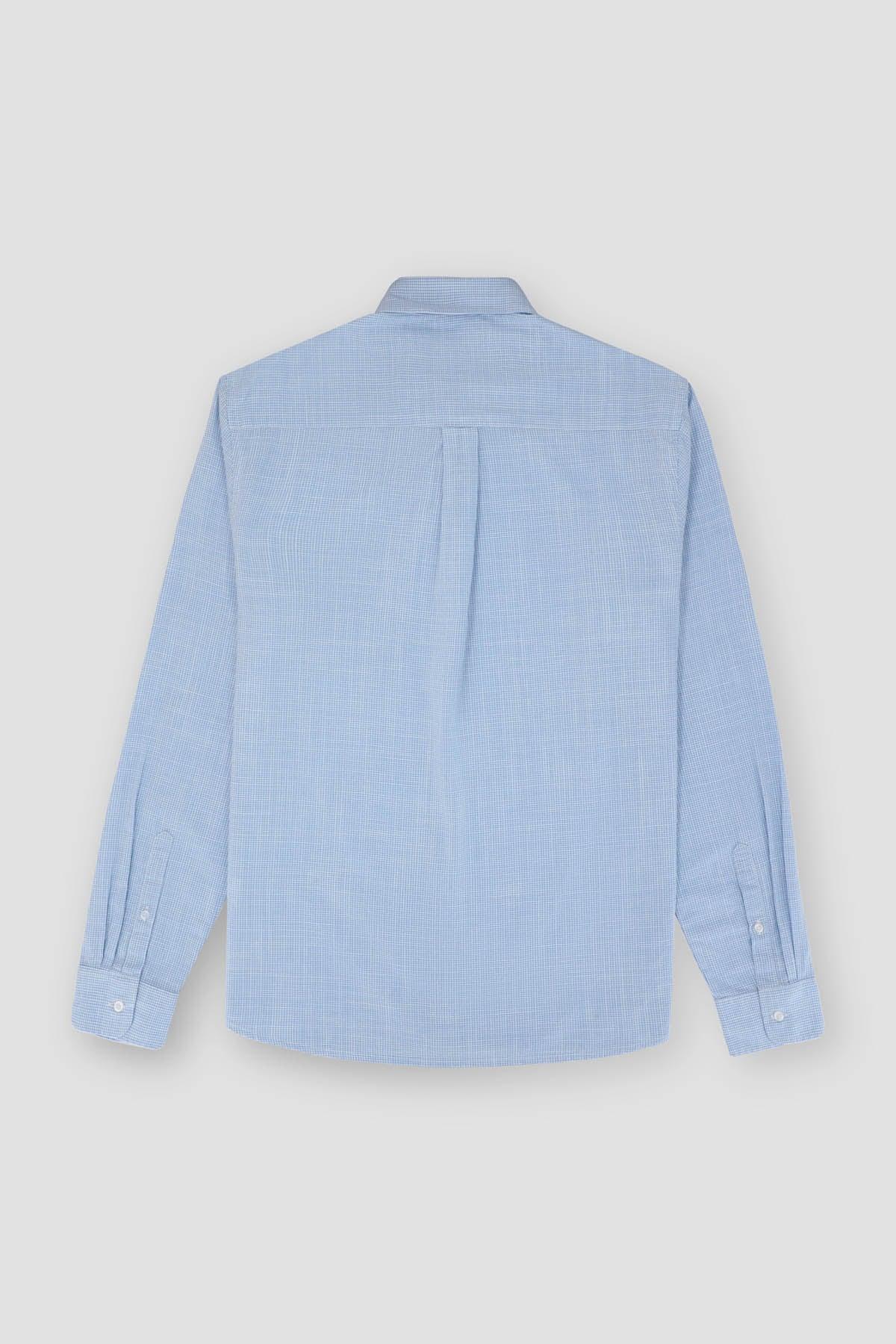 CHECK BUTTON DOWN SHIRT FOR MEN - Image 5