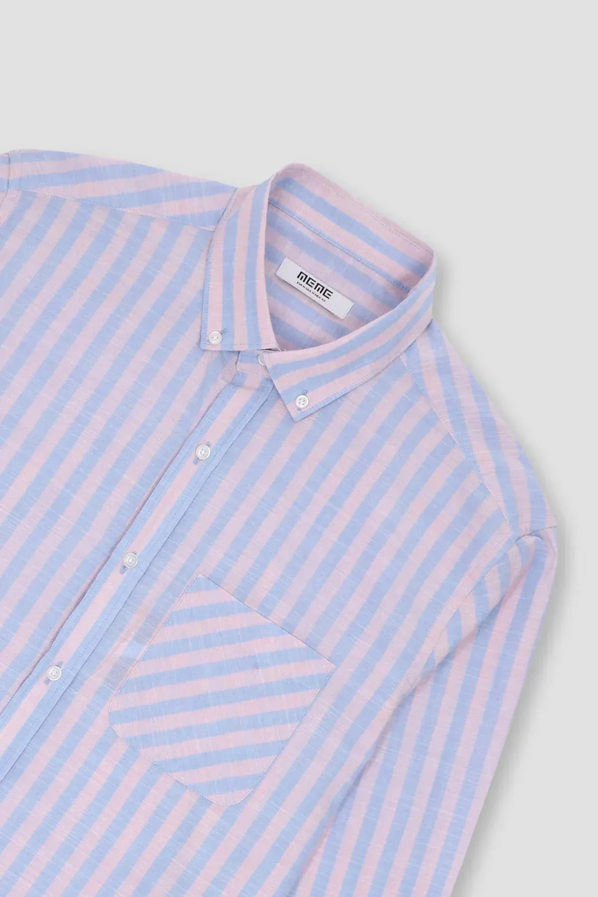 STRIPE BUTTON DOWN SHIRT FOR MEN - Image 3